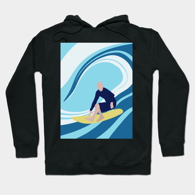 Surfer Hoodie by valentinahramov